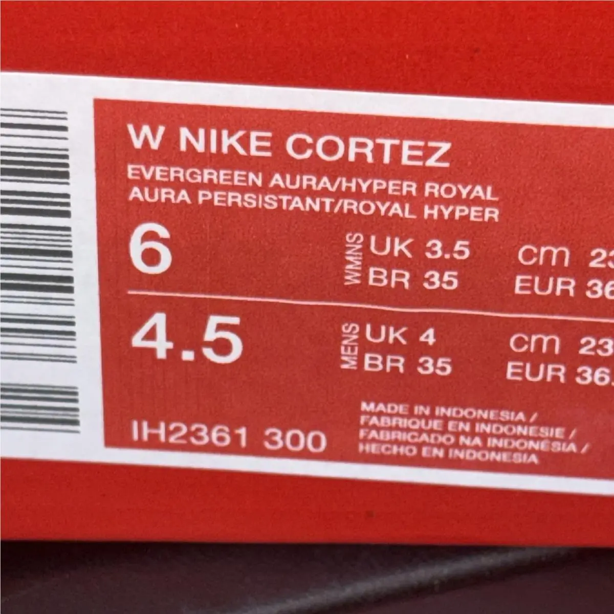 Nike shoes - Nike Cortez TXT - Cortez TXT - IH2361-300 - Evergreen Aura Hyper Royal 6