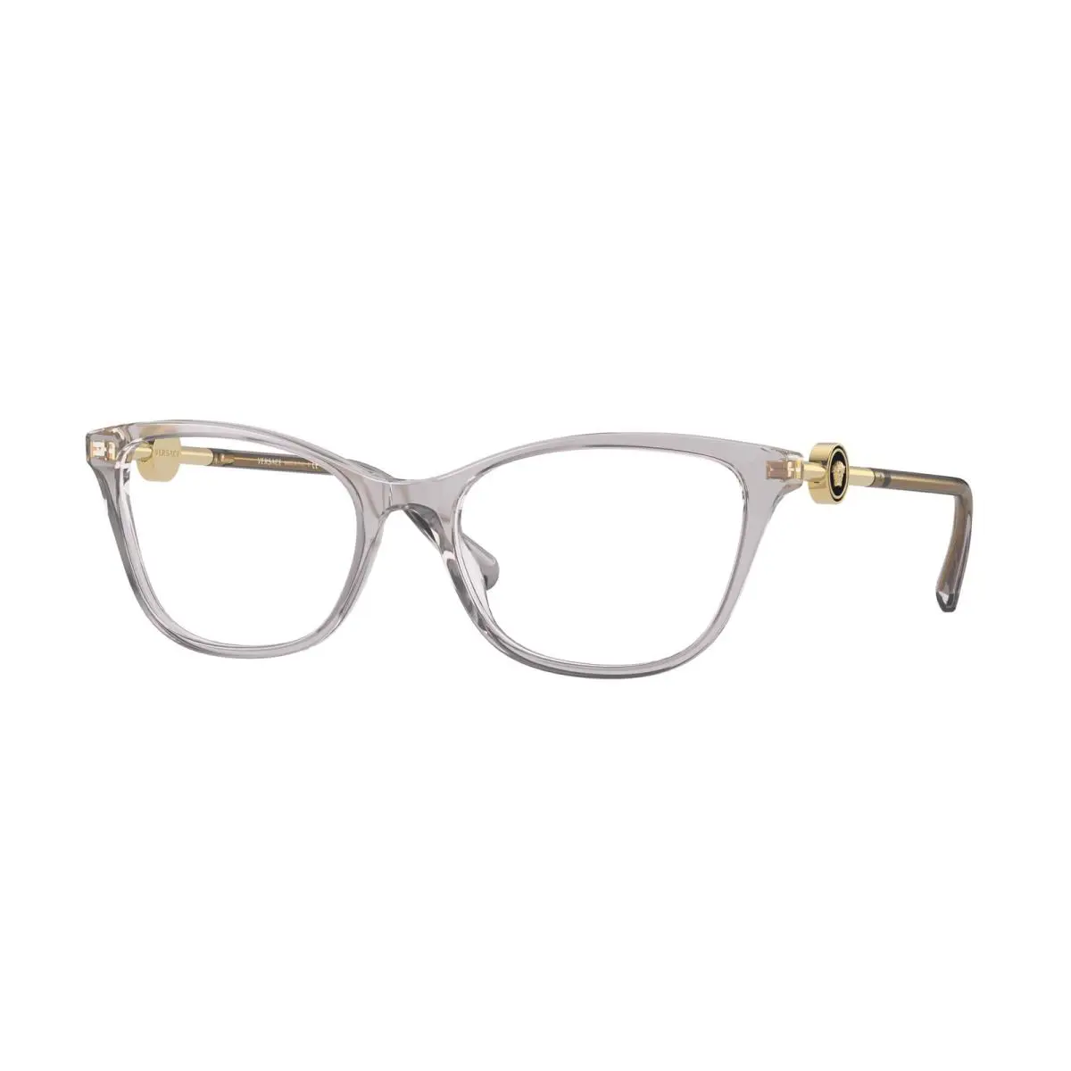 Versace VE 3293 Transparent Grey 593 Eyeglasses