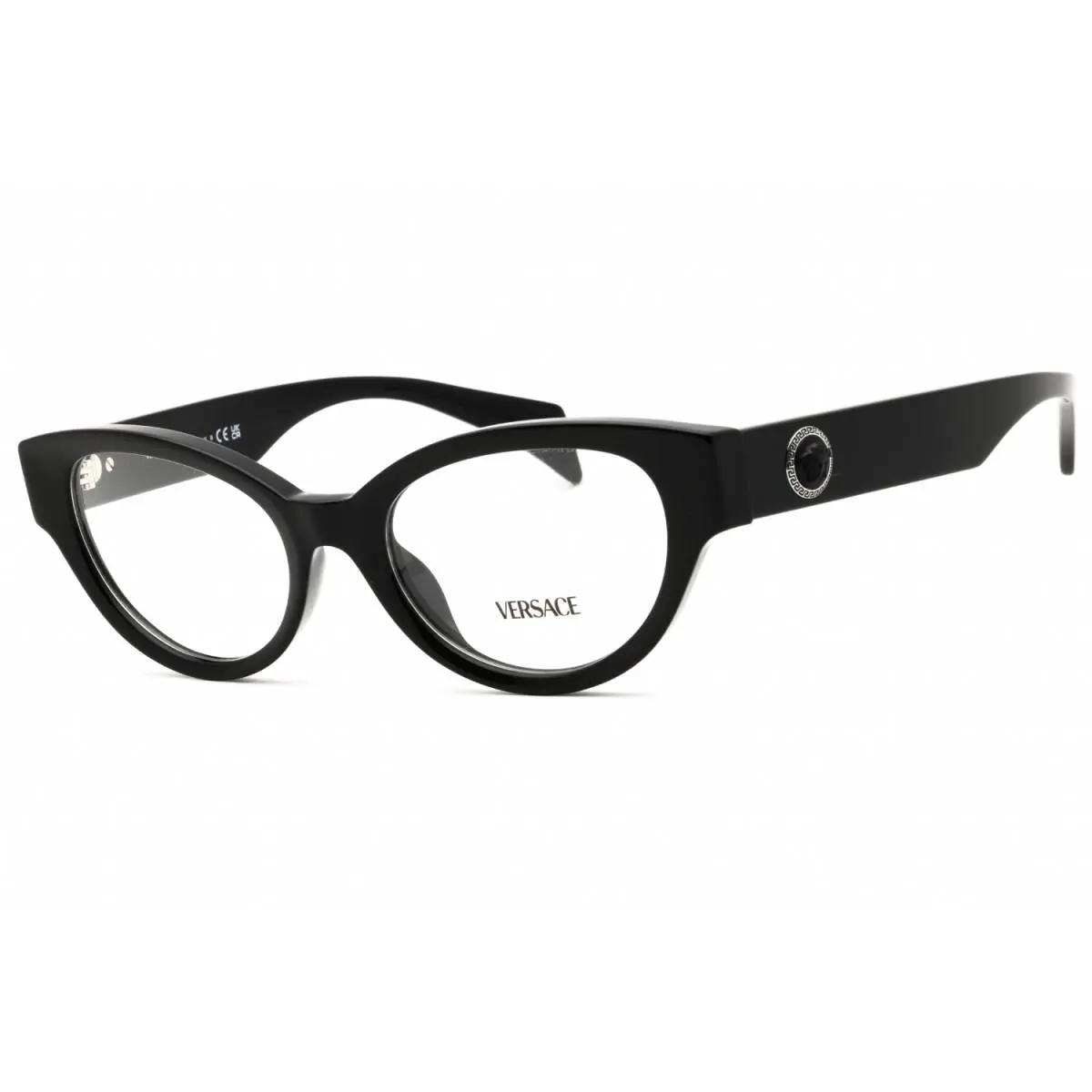 VE3361U GB1 Black 51mm Eyeglasses by Versace