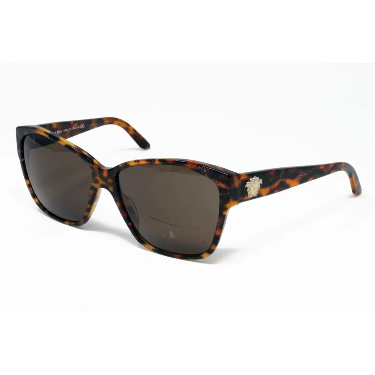 Versace VE4277-511573 Women`s Sunglasses Brown Havana 60mm Cat Eye Plastic Frame