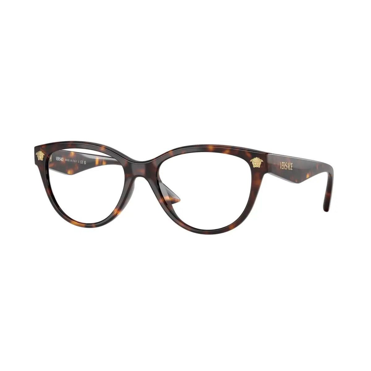 Versace VE 3365U Havana 108 Eyeglasses