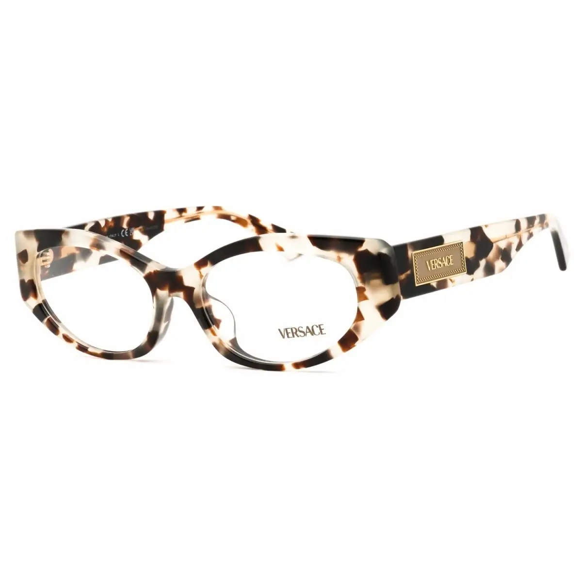 Versace VE3369F 5498 Havana Grey 53mm Eyeglasses