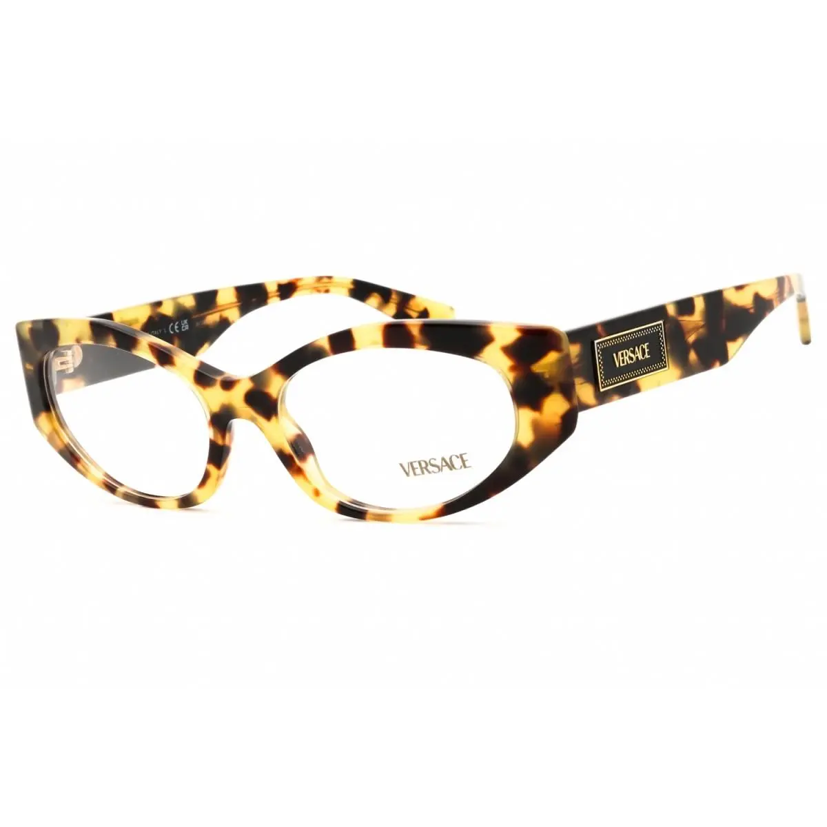 VE3369 777 Havana 53mm Eyeglasses by Versace