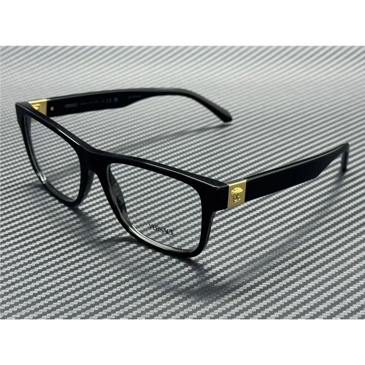 Versace VE3380 GB1 Black Men`s 56 mm Eyeglasses