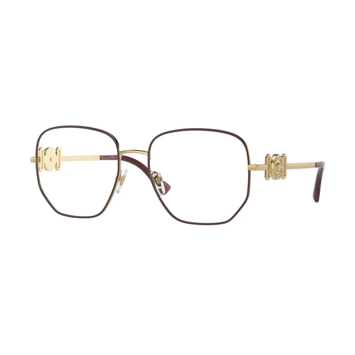 Versace VE 1283 Bordeaux Gold 1480 Eyeglasses