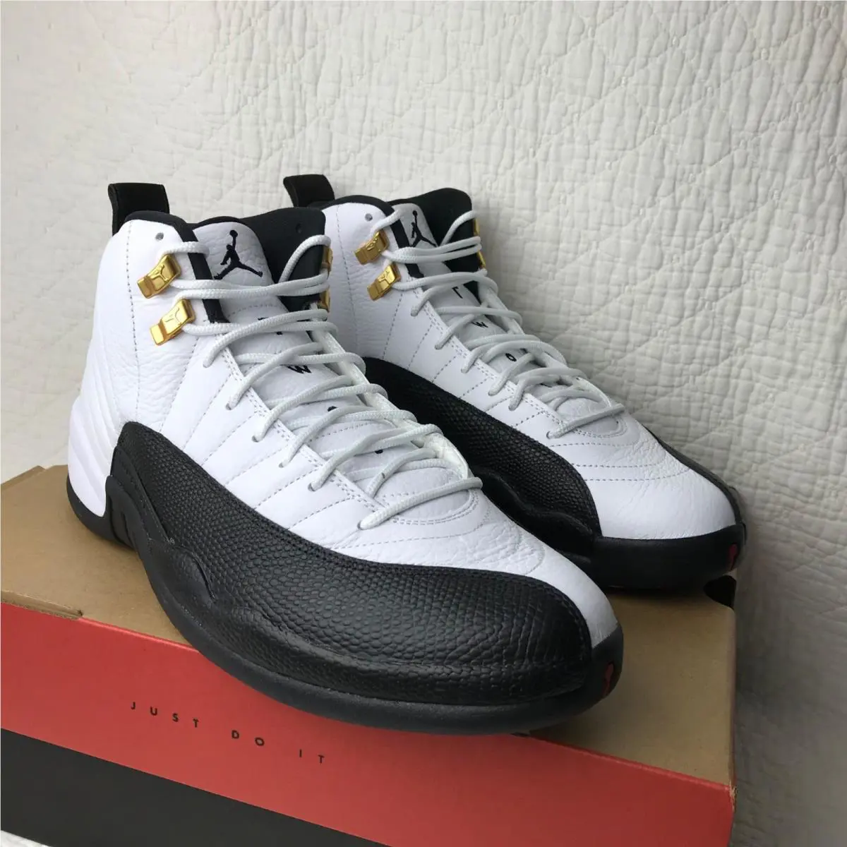 Nike shoes - Air Jordan 12 - Air - CT8013-117 - White/Black-Taxi 8