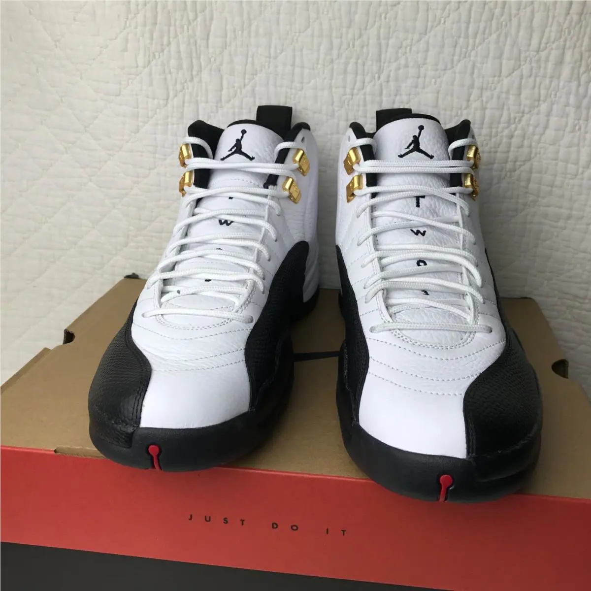 Nike shoes - Air Jordan 12 - Air - CT8013-117 - White/Black-Taxi 3