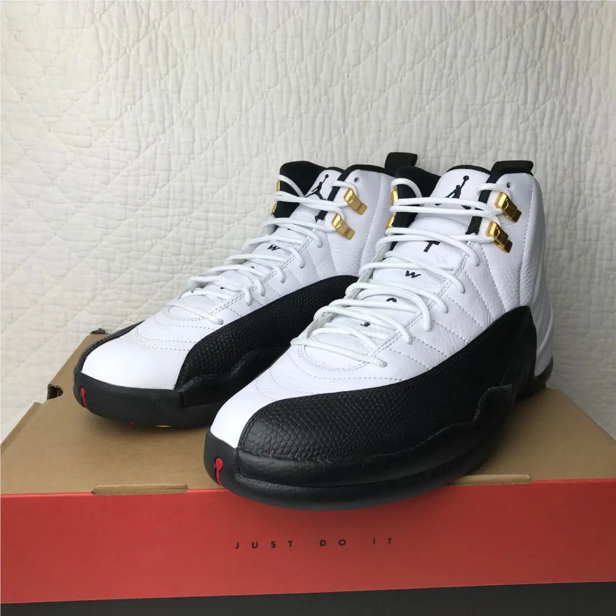 Nike shoes - Air Jordan 12 - Air - CT8013-117 - White/Black-Taxi 6