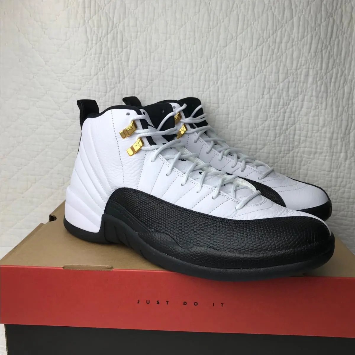 Nike shoes - Air Jordan 12 - Air - CT8013-117 - White/Black-Taxi 7