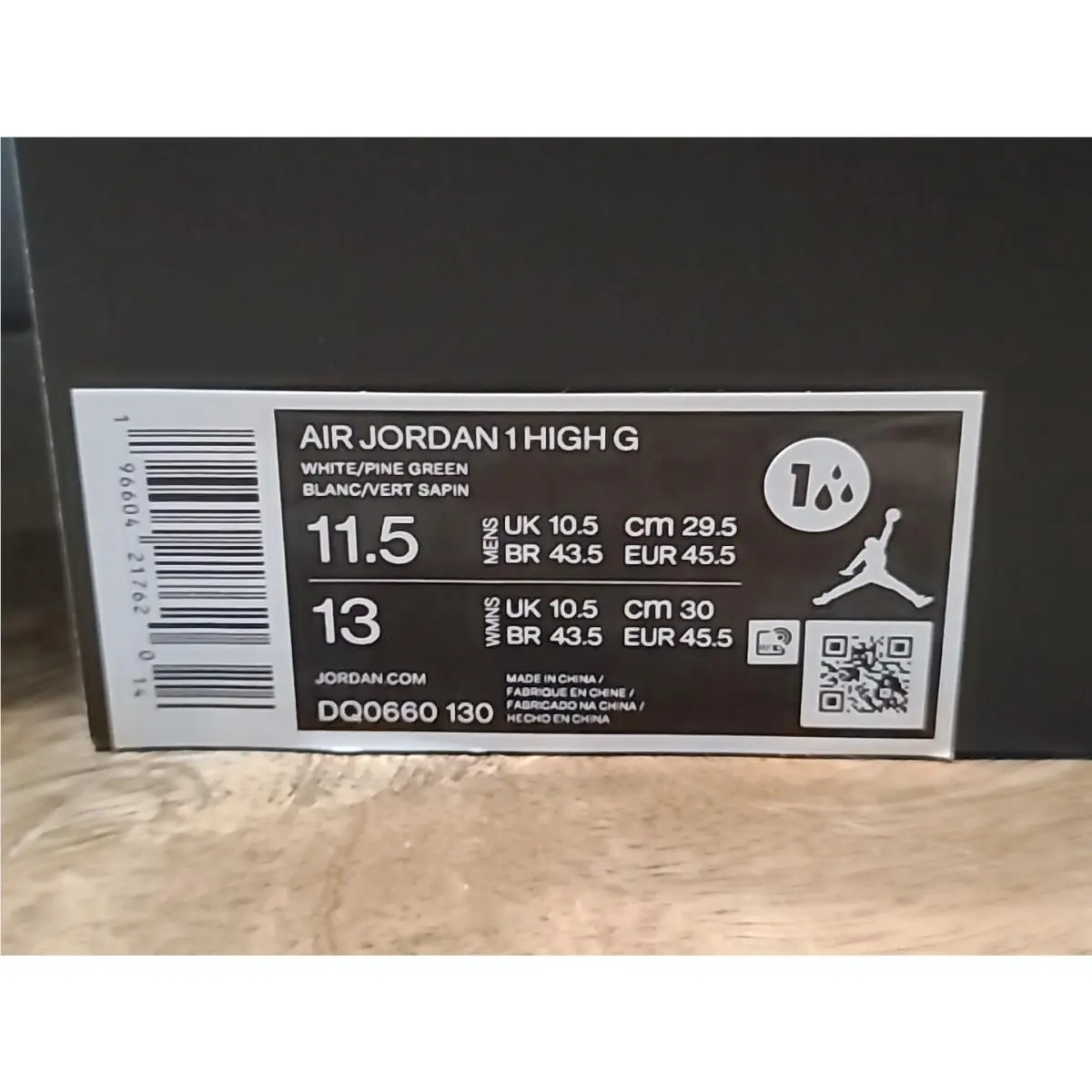 Nike shoes - Nike Air Jordan 1 - Air - DQ0660-130 - White (UPC: 196604217620) 2