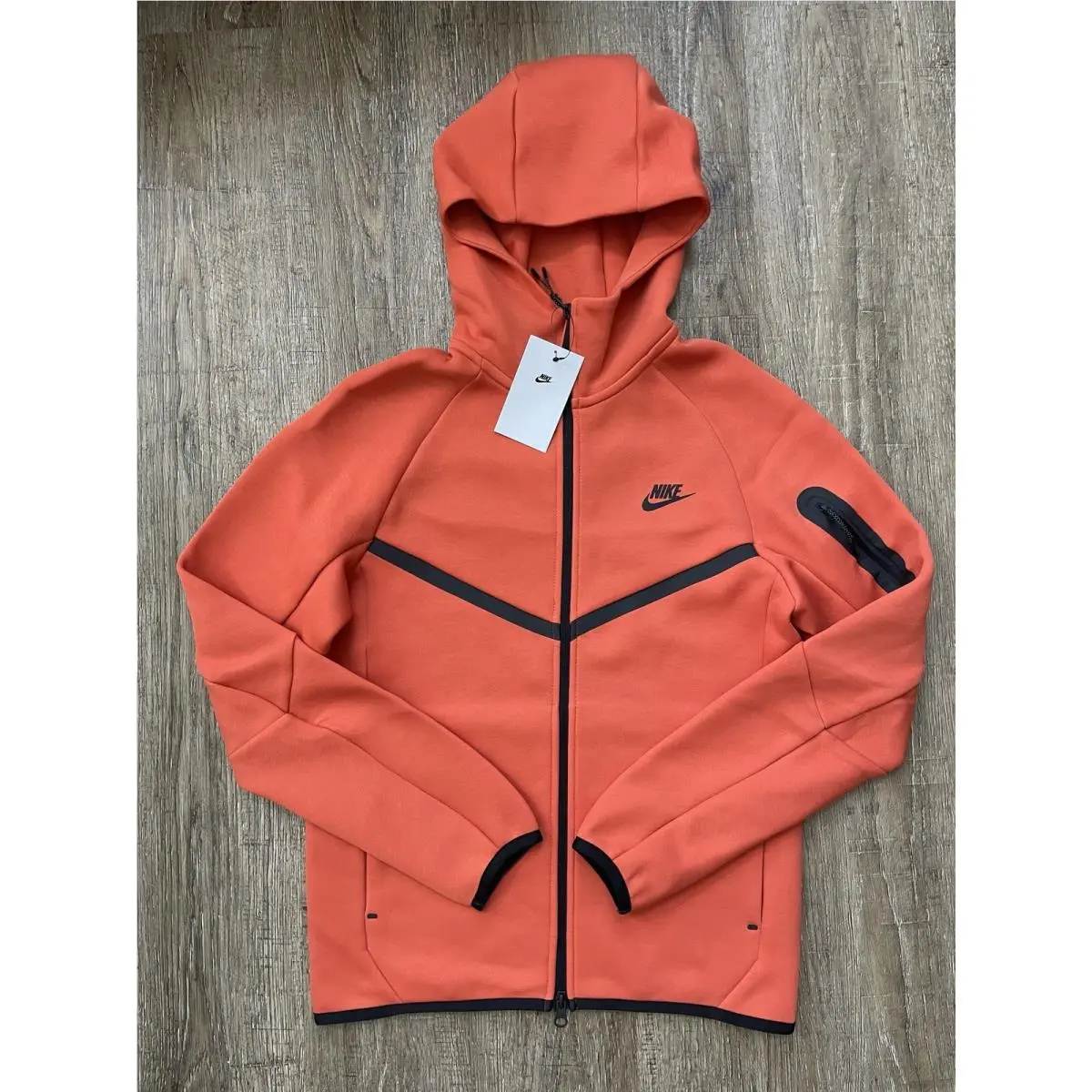 Nike Tech Fleece Windrunner Jacket Men’s Sz XS Orange HV0949-846