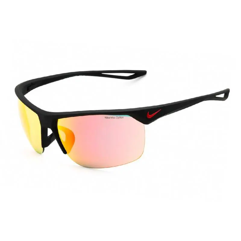 Nike Trainer M N IF2484X 006 Matte Black/grey Red Mirror 57-13-135 - Frame: Matte Black, Lens: Grey Red Mirror, code: 006
