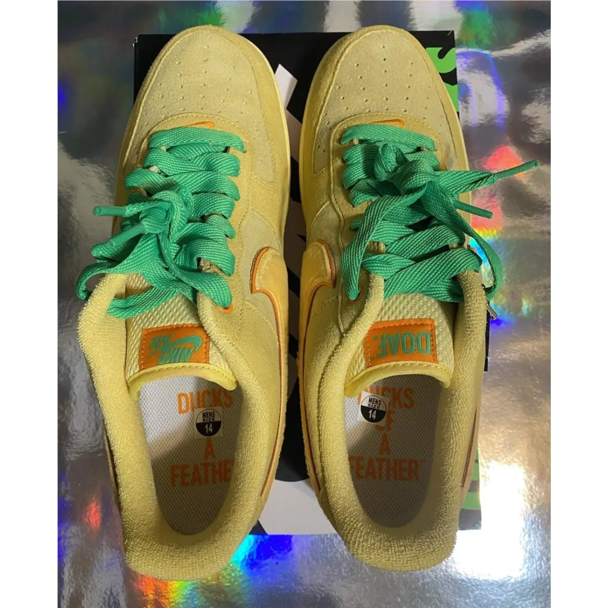 Nike shoes - Nike Air Force 1 - Air Force - IU7612-700 - Yellow 5