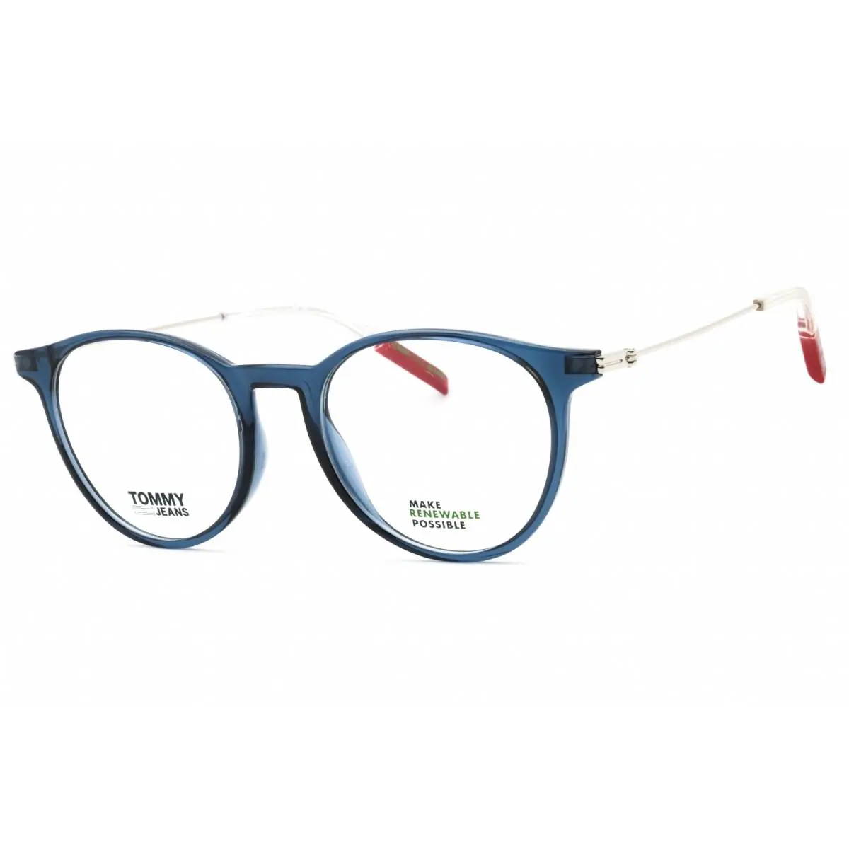 Tommy Hilfiger TJ 0078 0PJP 00 Transparent Blue 49mm Eyeglasses