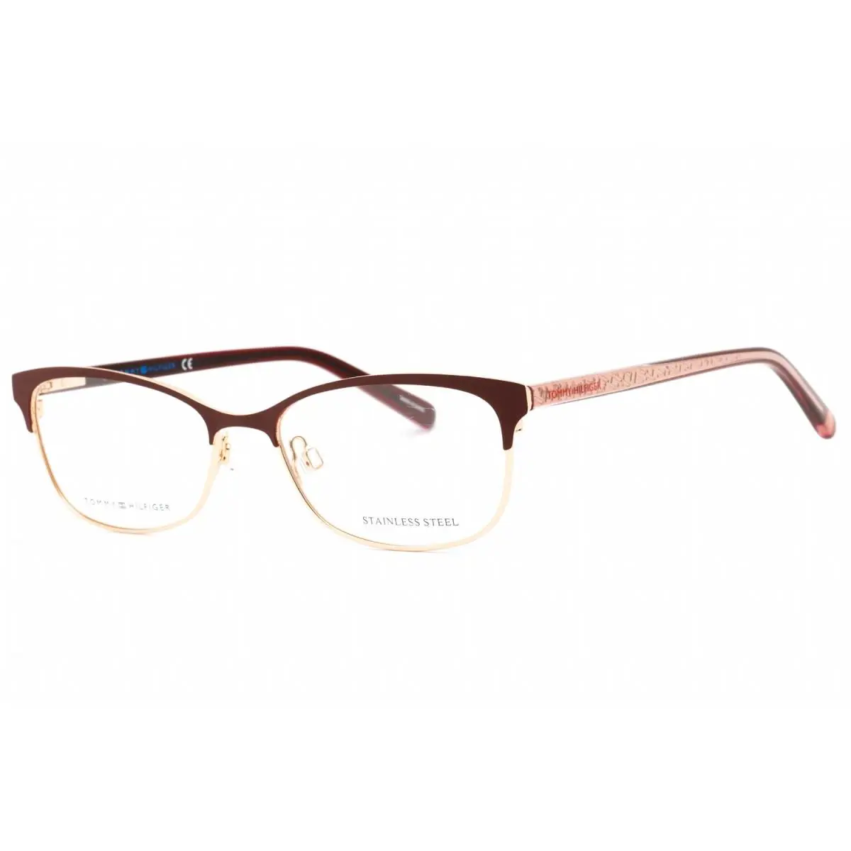 Tommy Hilfiger TH 1777 Dxl Eyeglasses Red Gold Frame 52mm