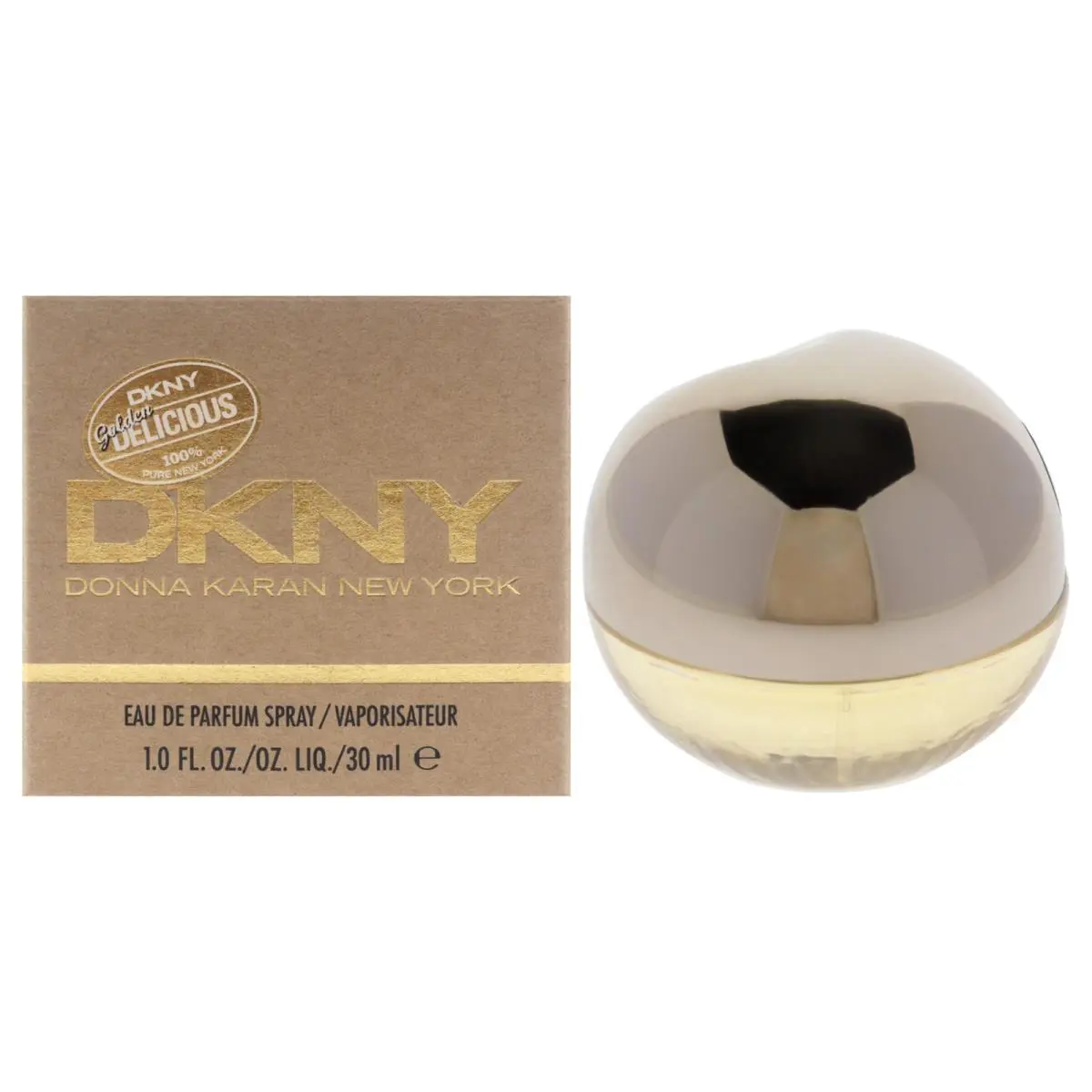 2 Pack Golden Delicious by Donna Karan For Women - 1 oz Edp Spray