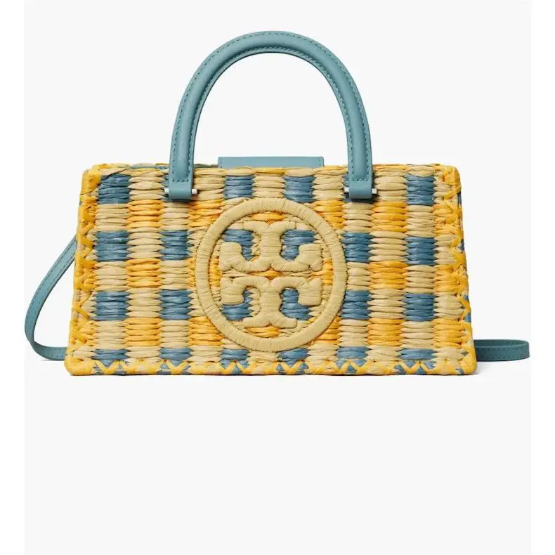 Tory Burch Ella Woven Satchel Bag