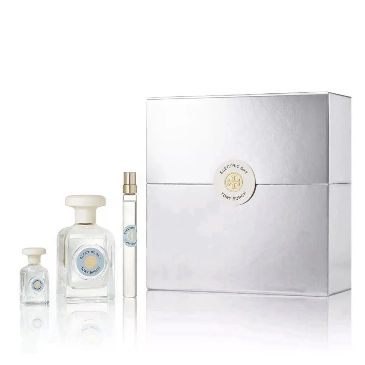 Tory Burch Electric Sky Eau De Parfum Gift Set 3 Piece