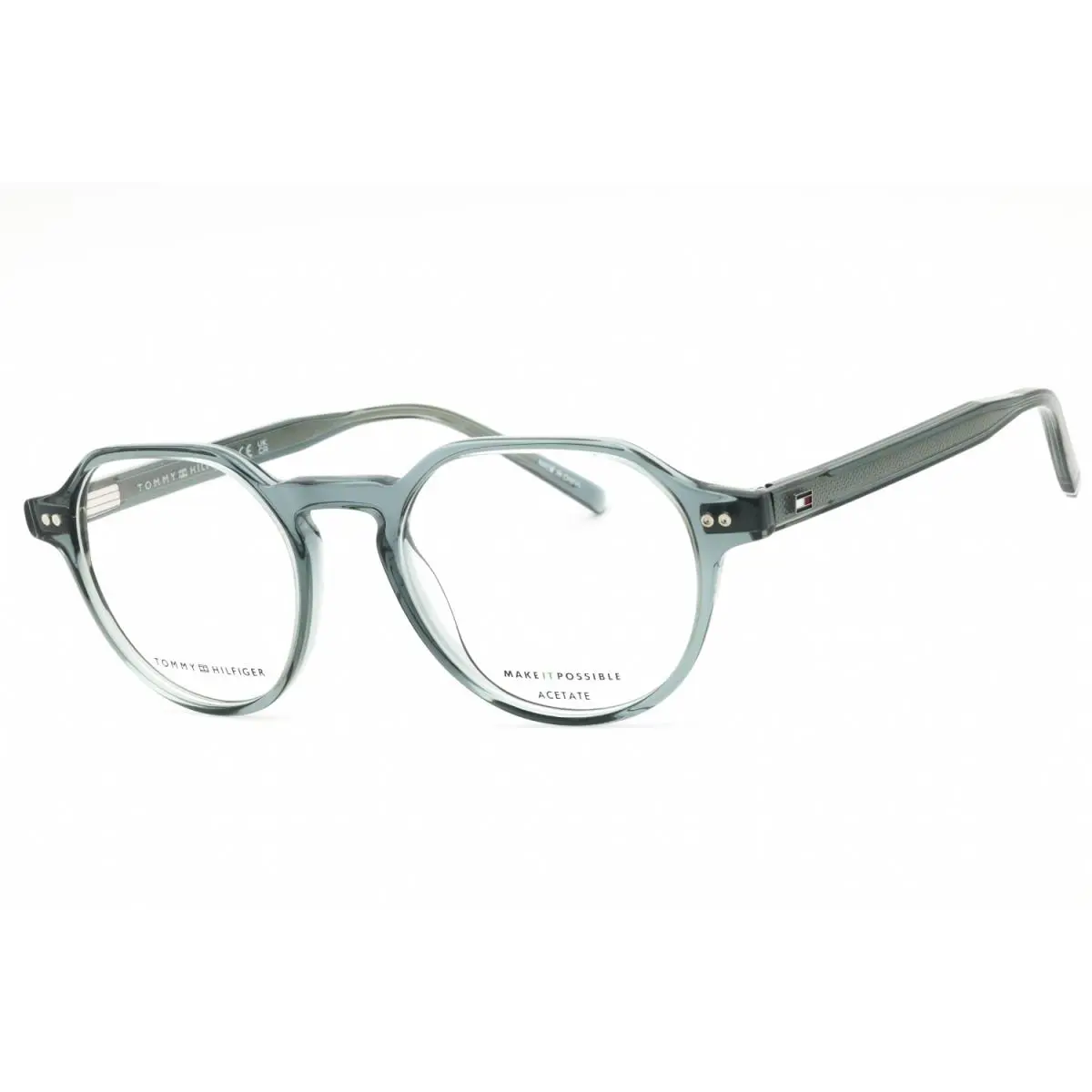 Tommy Hilfiger TH2128-ZI9-50 Eyeglasses Size 50mm 20mm 150mm Teal Men