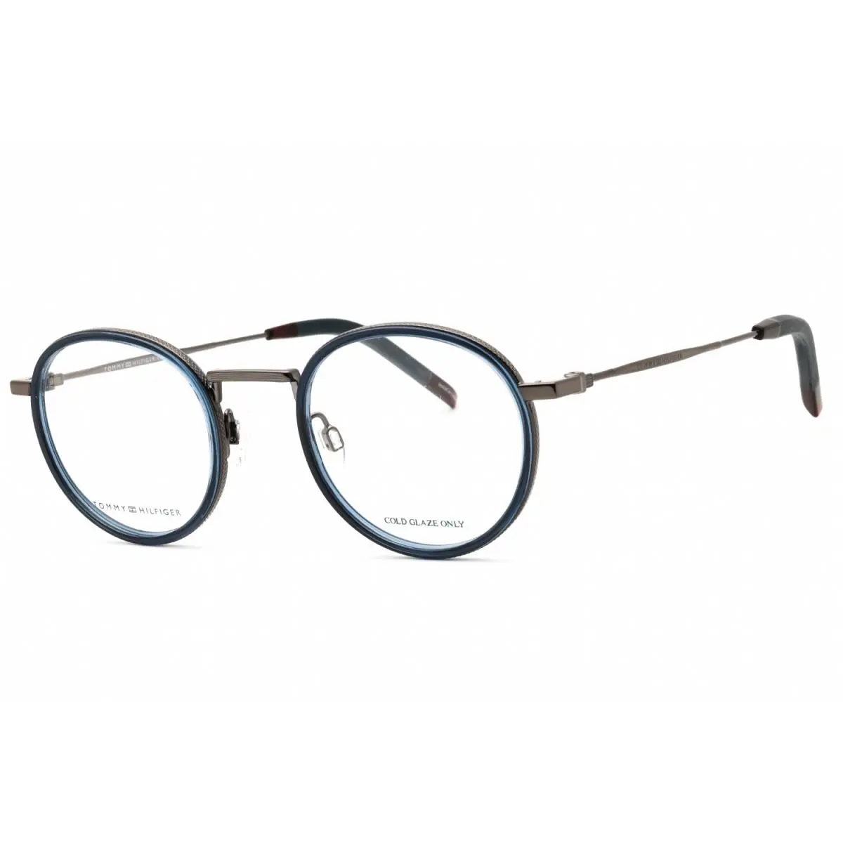 Tommy Hilfiger TH1815-PJP-49 Eyeglasses Size 49mm 24mm 150mm Blue Men - blue, Frame: blue