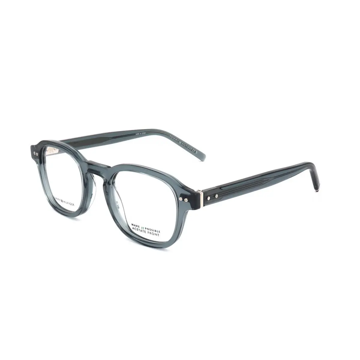 Tommy Hilfiger Men`s 48mm Grey Eyeglasses TH2033-KB7-48