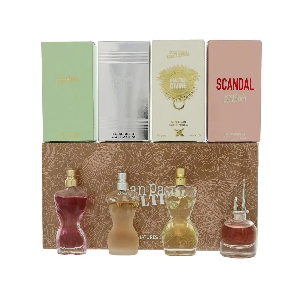 Jean Paul Gaultier 4 Piece Set For Women 4 Piece Set by Jean Paul Gaultier Gift