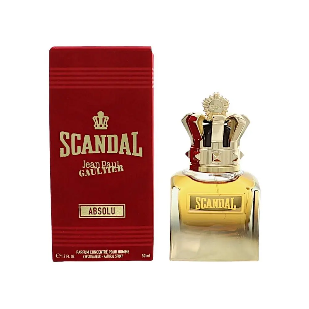 Scandal Absolu by Jean Paul Gaultier Box For Men 1.7 Oz Parfum Spray