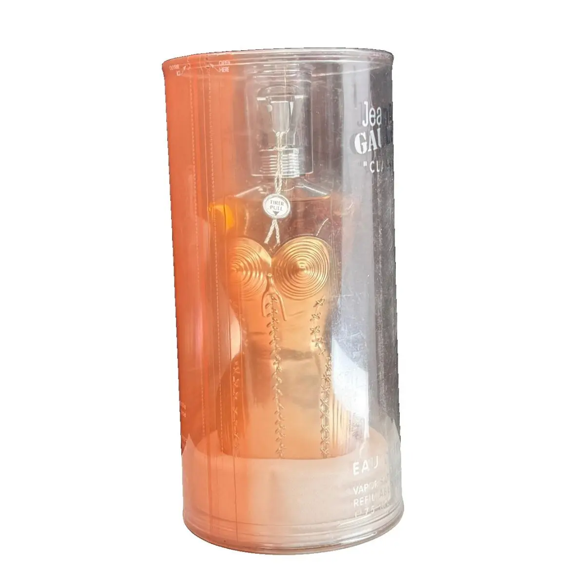 Jean Paul Gaultier Classique Edt Refillable Natural Spray 2.5 oz