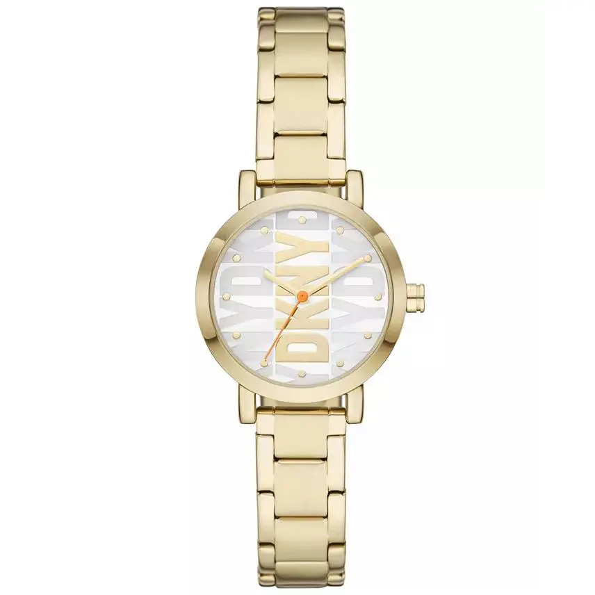 Dkny Women`s Soho Quartz Stainless Steel Dress Watch Gold