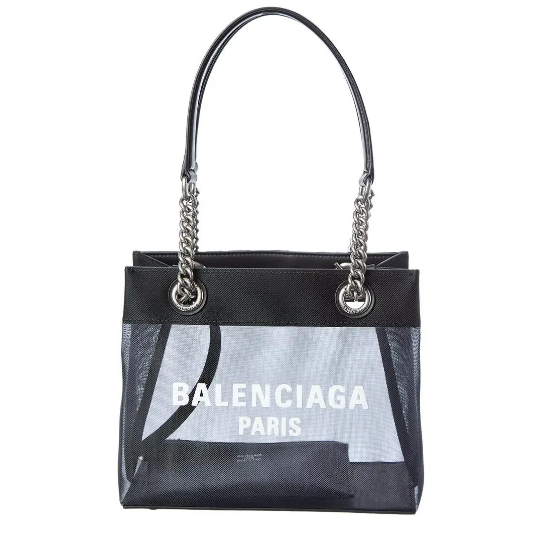 Balenciaga Duty Free Mesh Tote Women`s Black