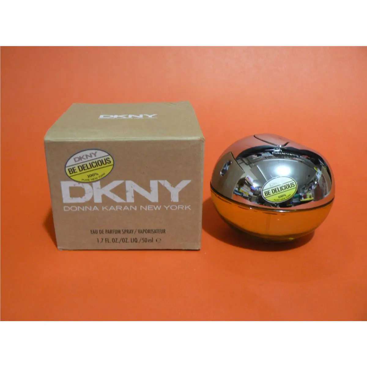 Vintage Dkny BE Delicious 1.7oz 50ml Eau DE Parfum Spray Old Stock