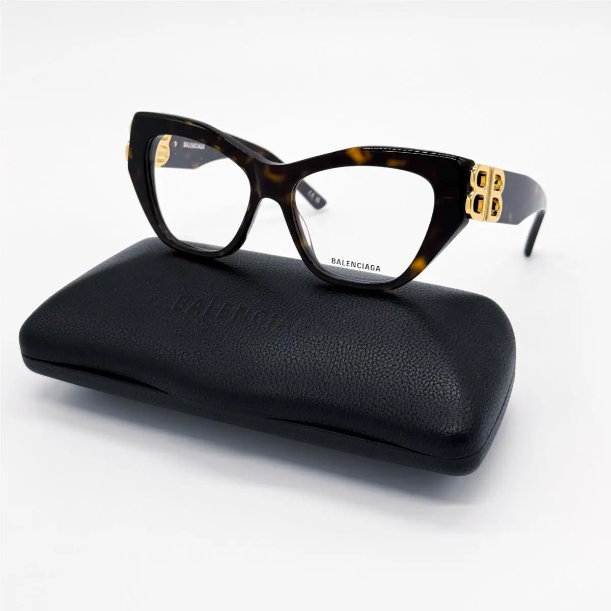Balenciaga BB0312O 002 Havana Women Eyeglasses