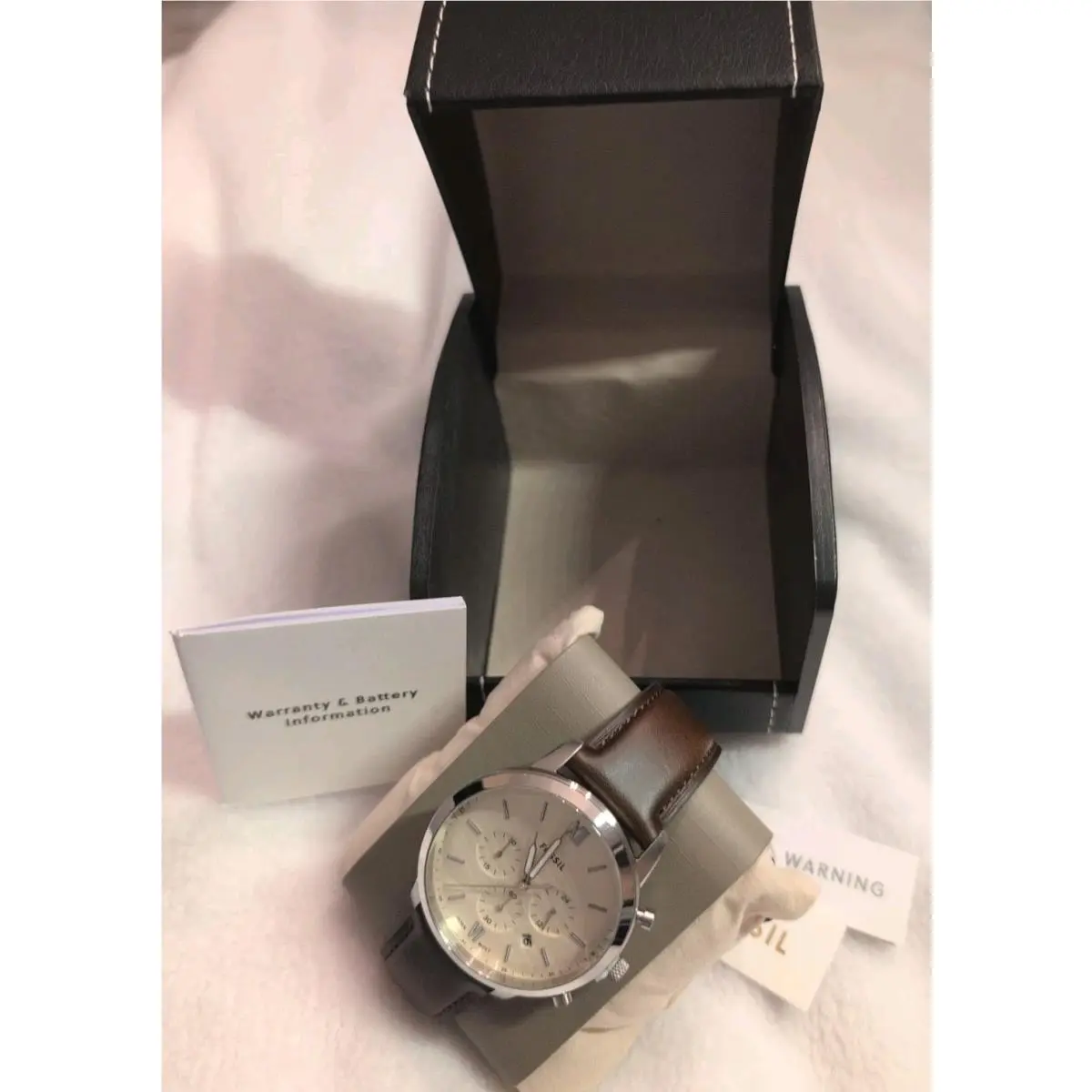 Fossil Neutra Men`s Chronograph Watch FS-5380 44mm Quartz - Quartz
