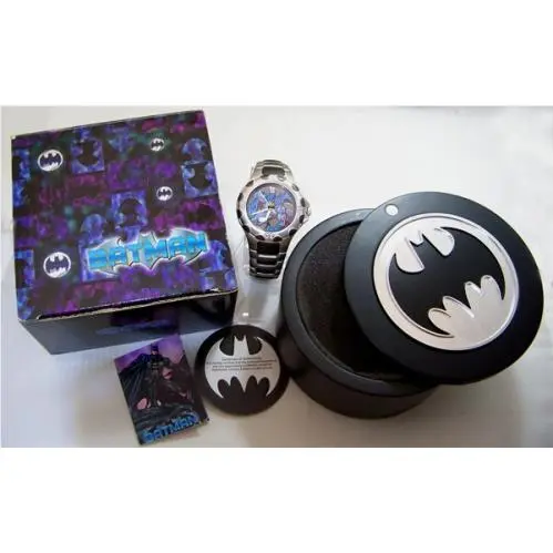Batman Bat Signal Limited Edition Fossil Watch LI2054 994 of 2000