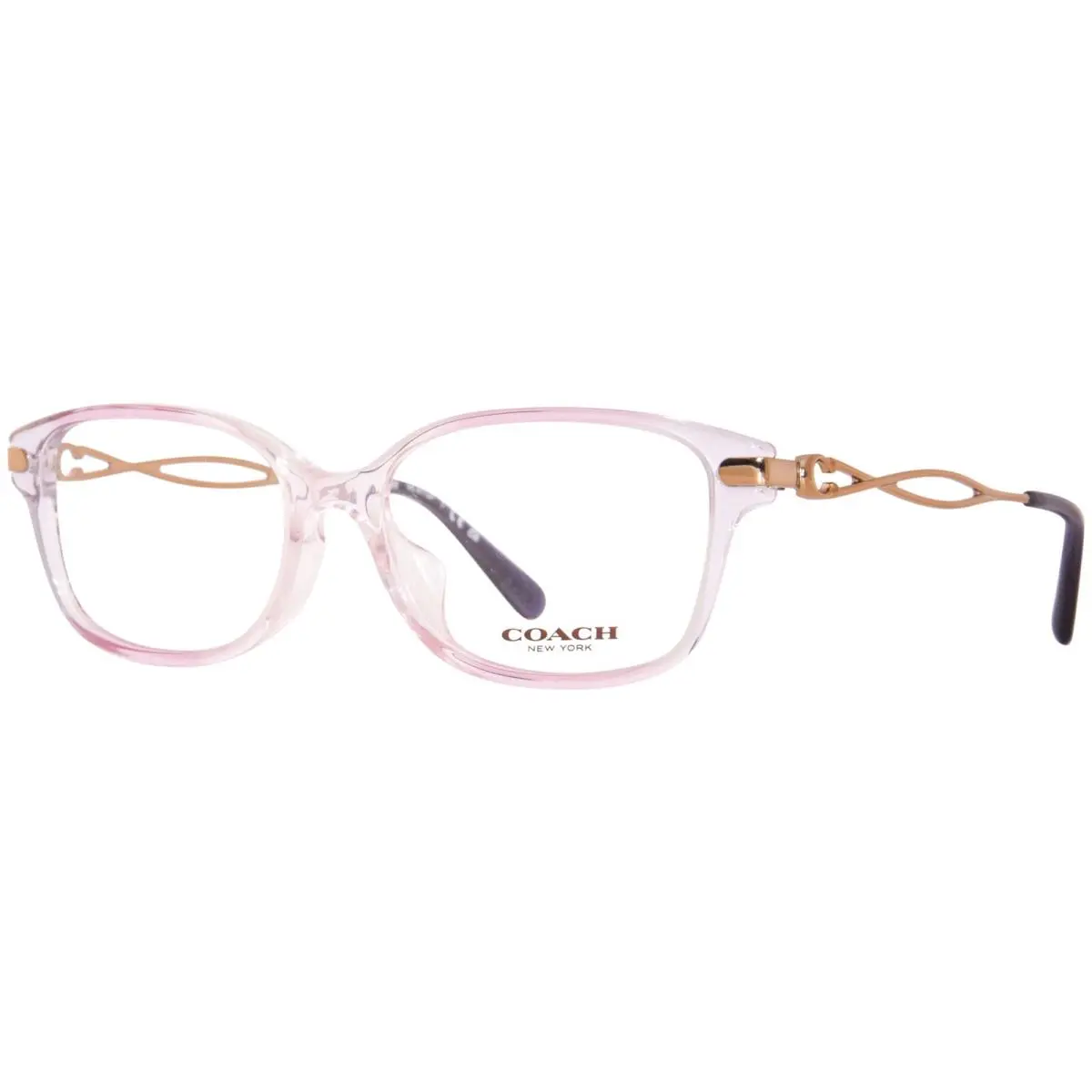 HC6172F 5641 Eyeglasses Women`s Gradient Transparent Violet Full Rim 54-mm by Coach