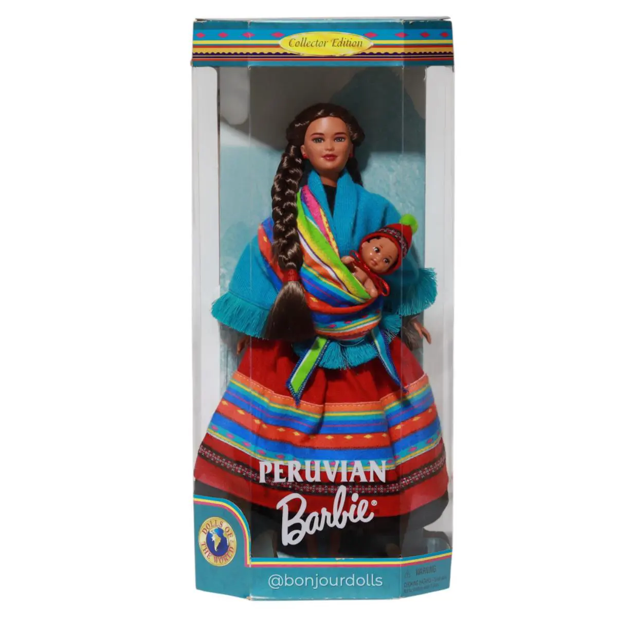 Barbie Peruvian Barbie Doll 1998 Dolls Of The World Mattel 21506 Dotw Nrfb