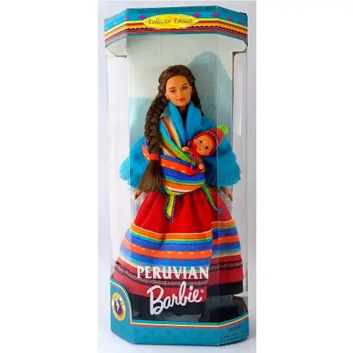 Barbie Peruvian Barbie Doll 1998 Dolls Of The World Mattel 21506 Dotw Nrfb