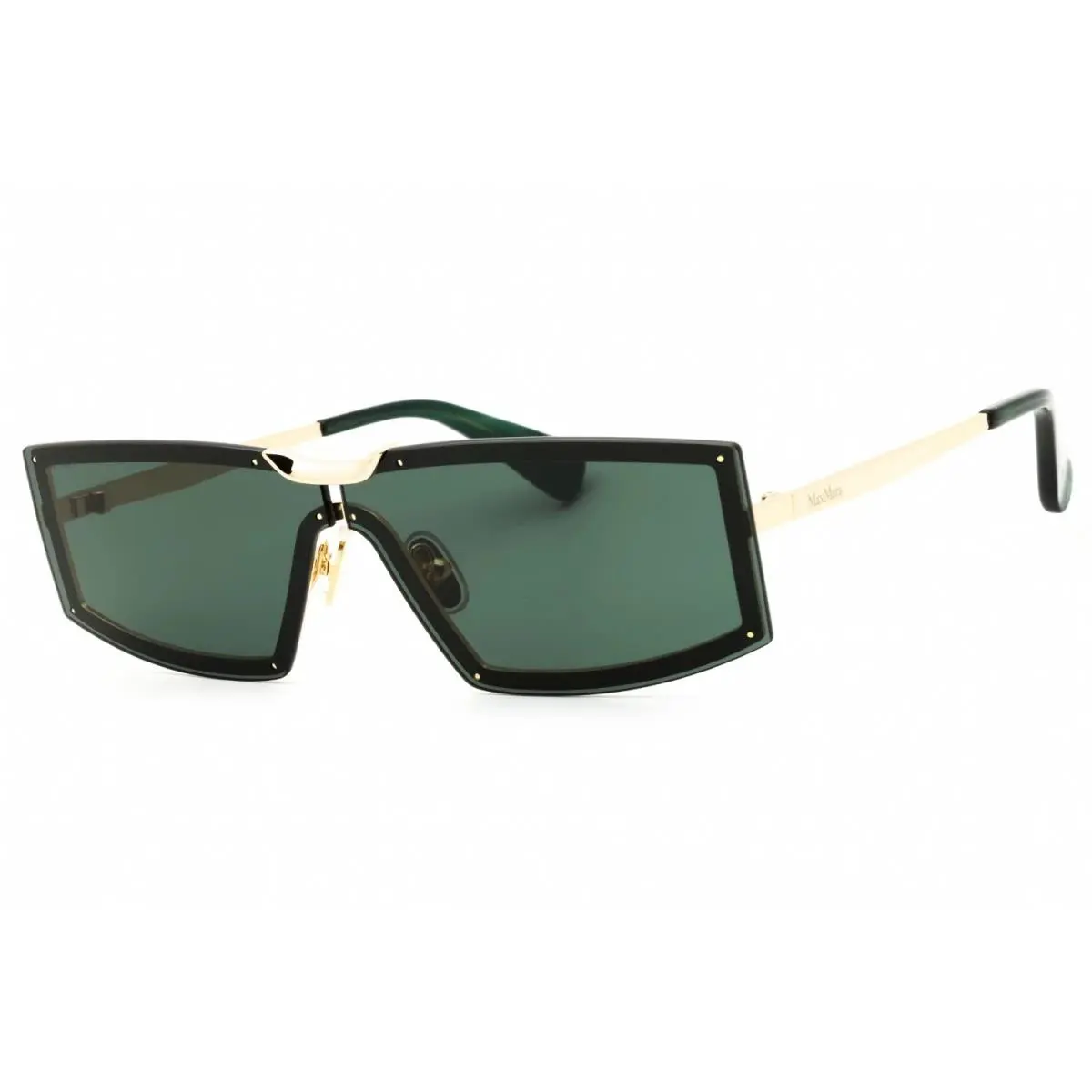 Max Mara Sunglasses Gold Green Women Eyewear Max Mara MM0118 30N