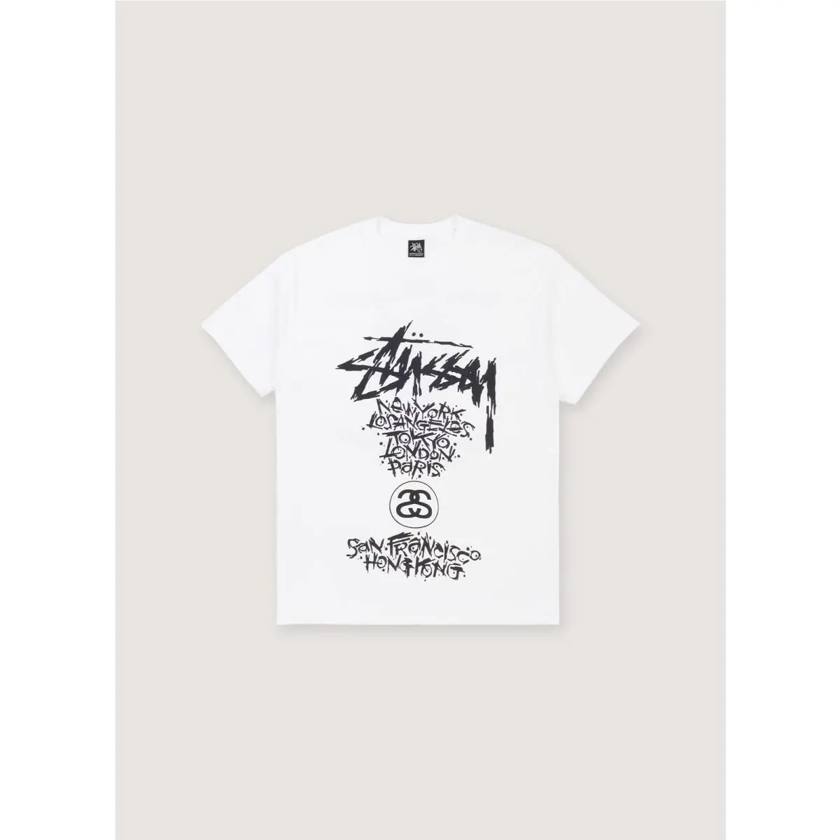 Stussy Pushead Tour Tee White