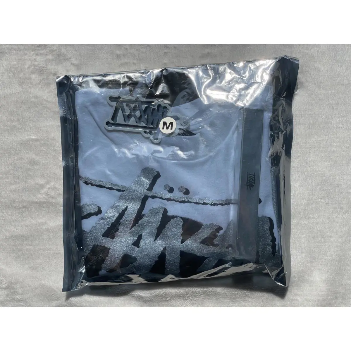DJ Afrika Bambata Nike Tee Mens M White Silver 25th Anniversary by Stussy
