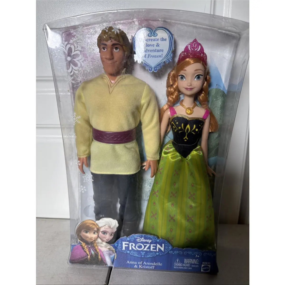 Disney Frozen 12 Dolls Dolls Anna Kristoff Set Mattel
