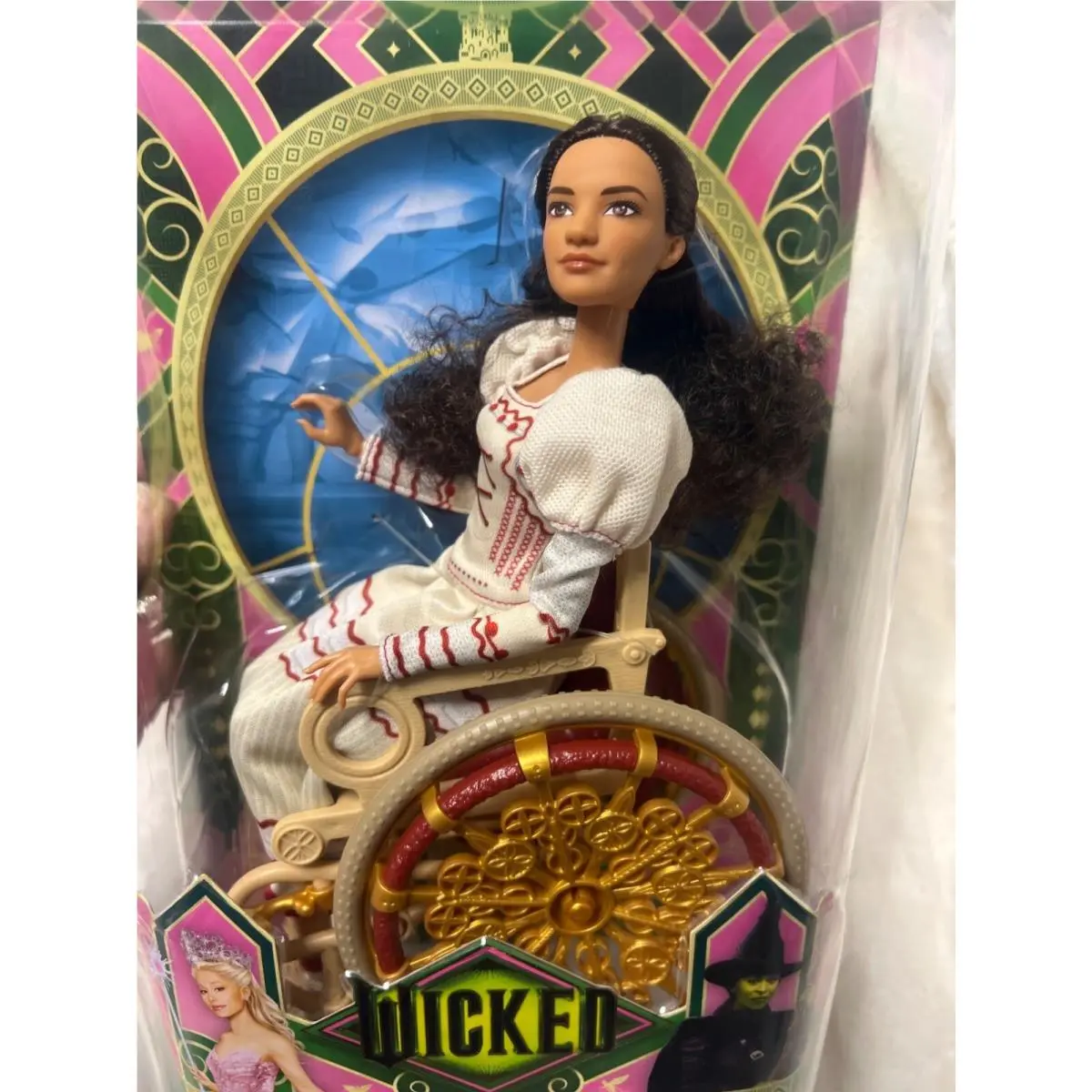 Mattel Wicked Movie Nessarose Doll Url Misprint Error Box Collectors Doll