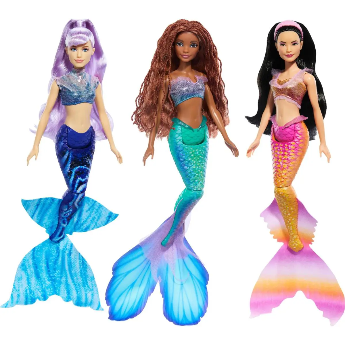 Disney Little Mermaid Ariel Sisters 3 Doll Set Karina Mala Fashion Dolls