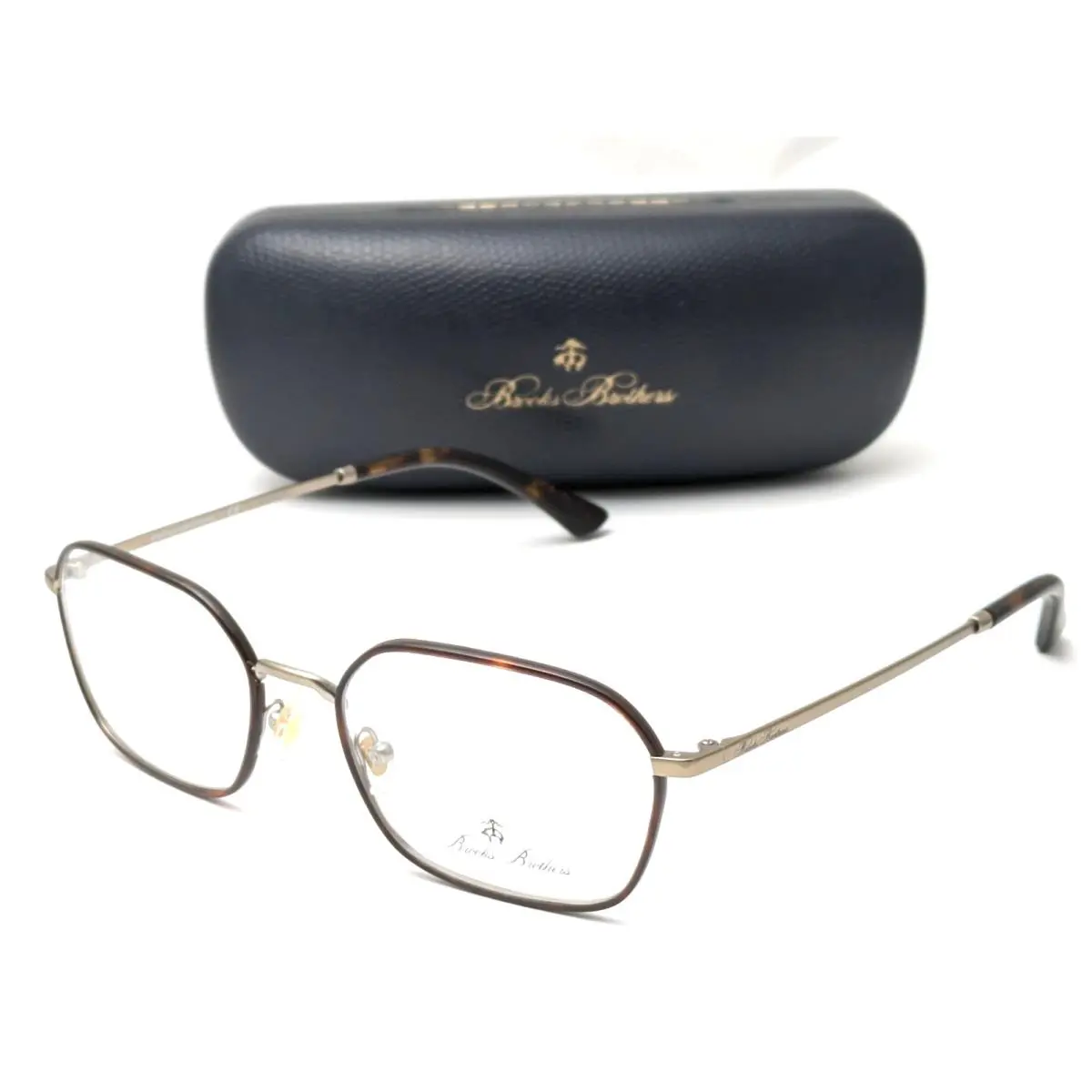 BB 1090 1528 Dark Tortoise Men`s Eyeglasses Frames 54-19-145 by Brooks Brothers