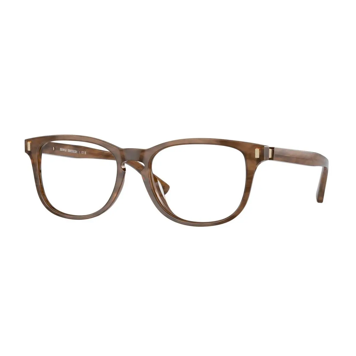 BB 2060U Brown Horn Bio 6166 Eyeglasses by Brooks Brothers