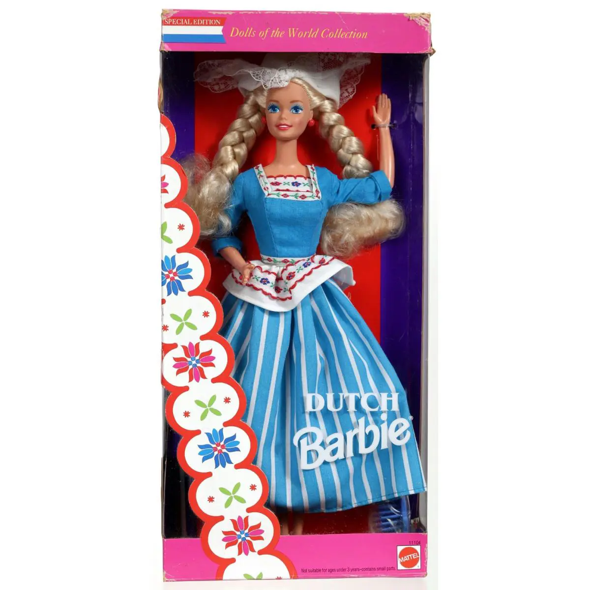 Dolls of The World Special Edition Dutch Barbie 1993 Mattel Nrfb 11104