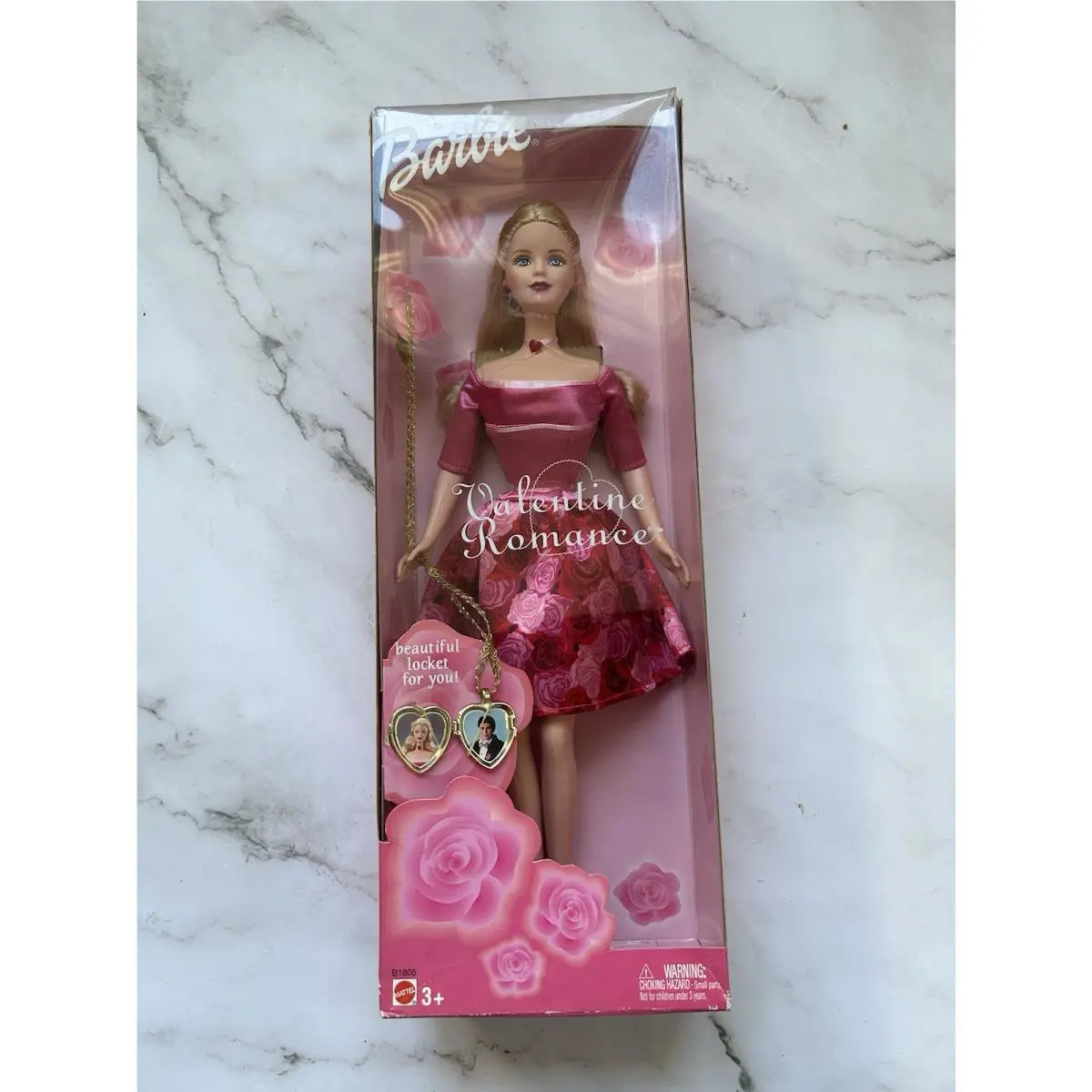 Mattel 2003 Valentine Romance Barbie Doll