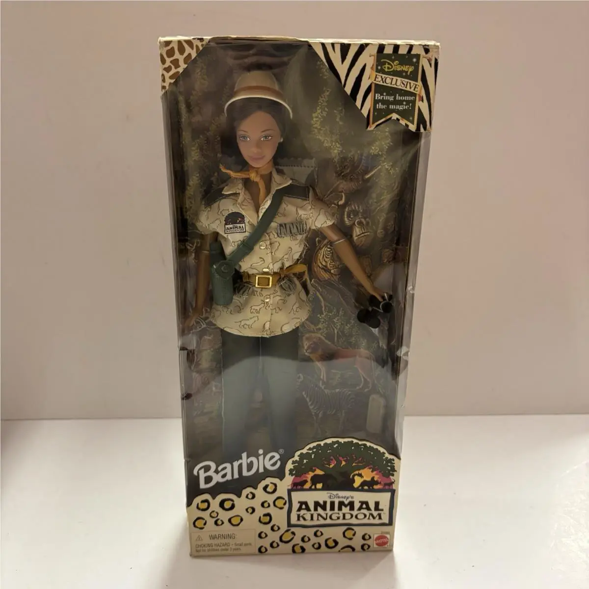Barbie Disney`s Animal Kingdom Doll African American 1998 Mattel 20989