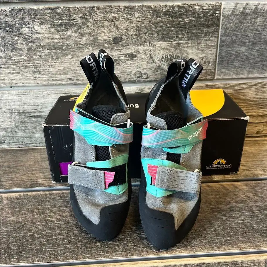 Lasportiva shoes - La Sportiva Aragon - Aragon - Clay/Hibiscus 1
