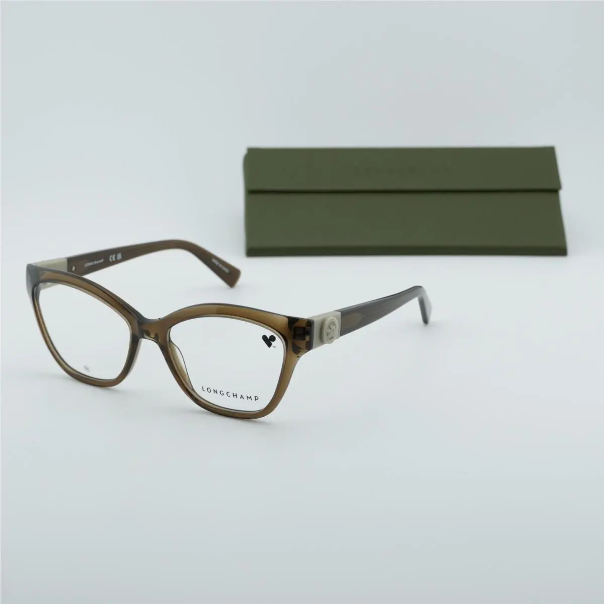Longchamp LO2755 300 Transparent Green 53mm Eyeglasses